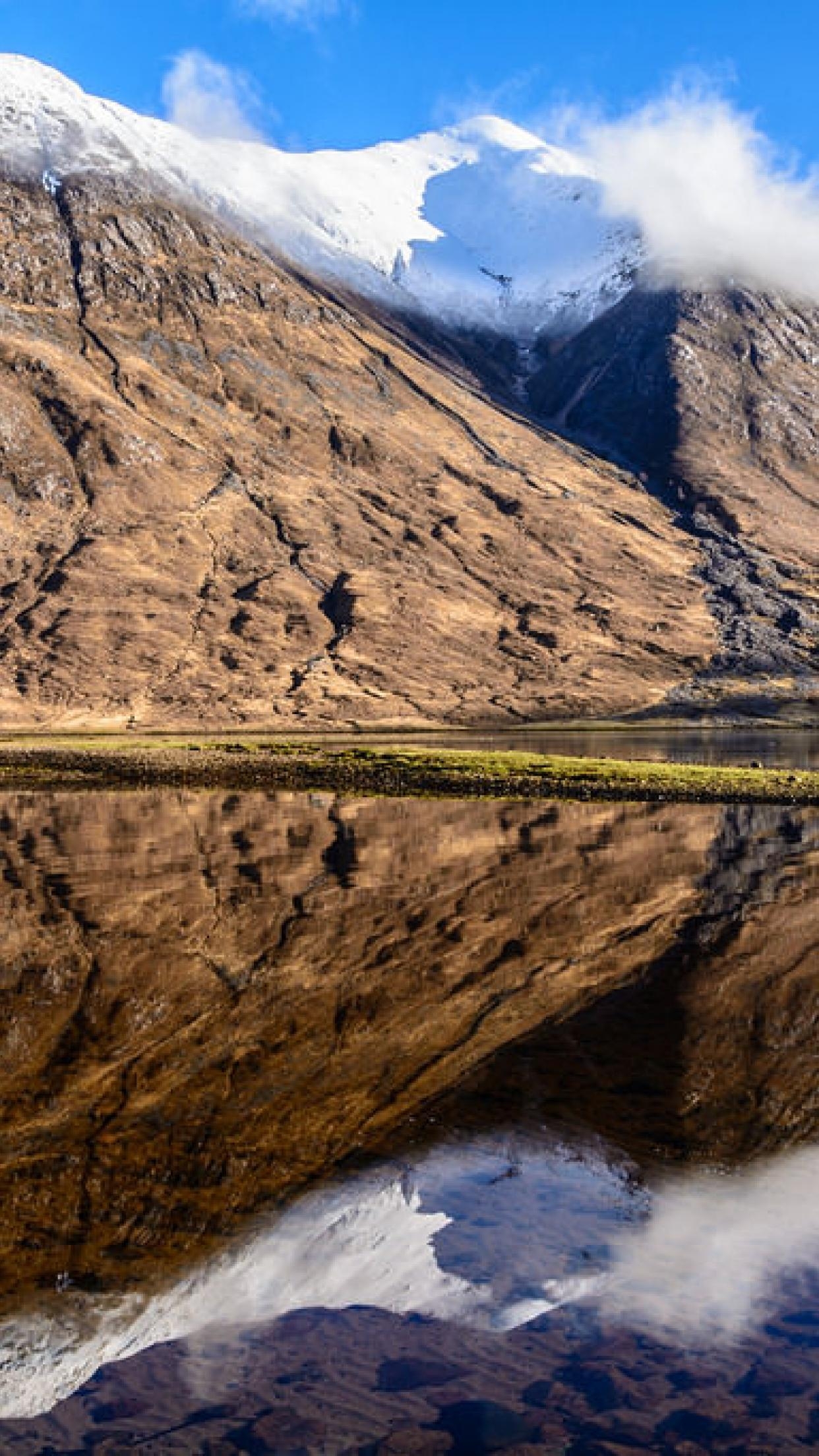 1250x2210 The beautiful Loch Etive in the Scottish Highlands, Phone