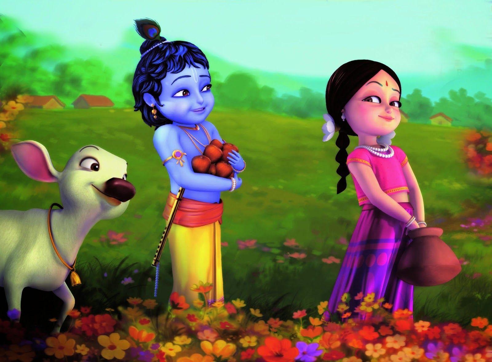 1600x1180 Disney HD Wallpaper: Disney Cartoon Little Krishna. LoRd, Desktop