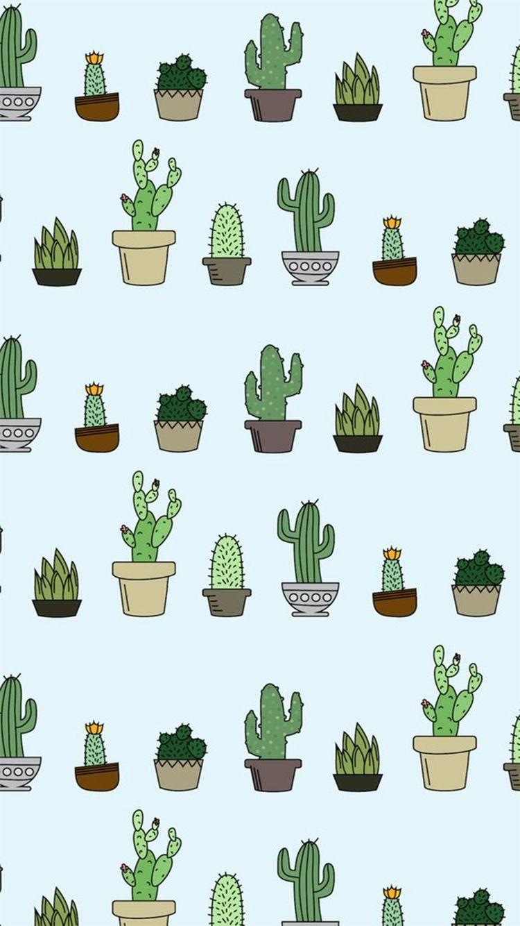 750x1340 cactus wallpaper, Phone