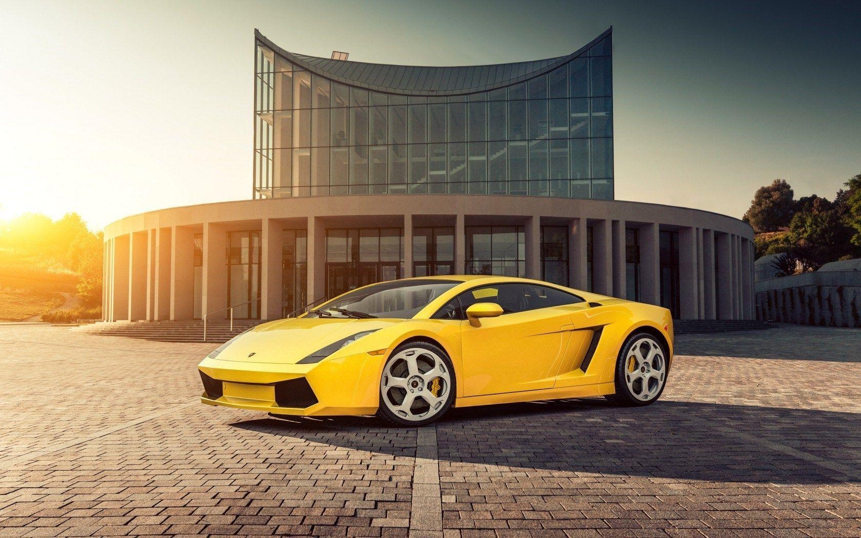 1680x1050 car landscape lamborghini gallardo wallpaper, Desktop