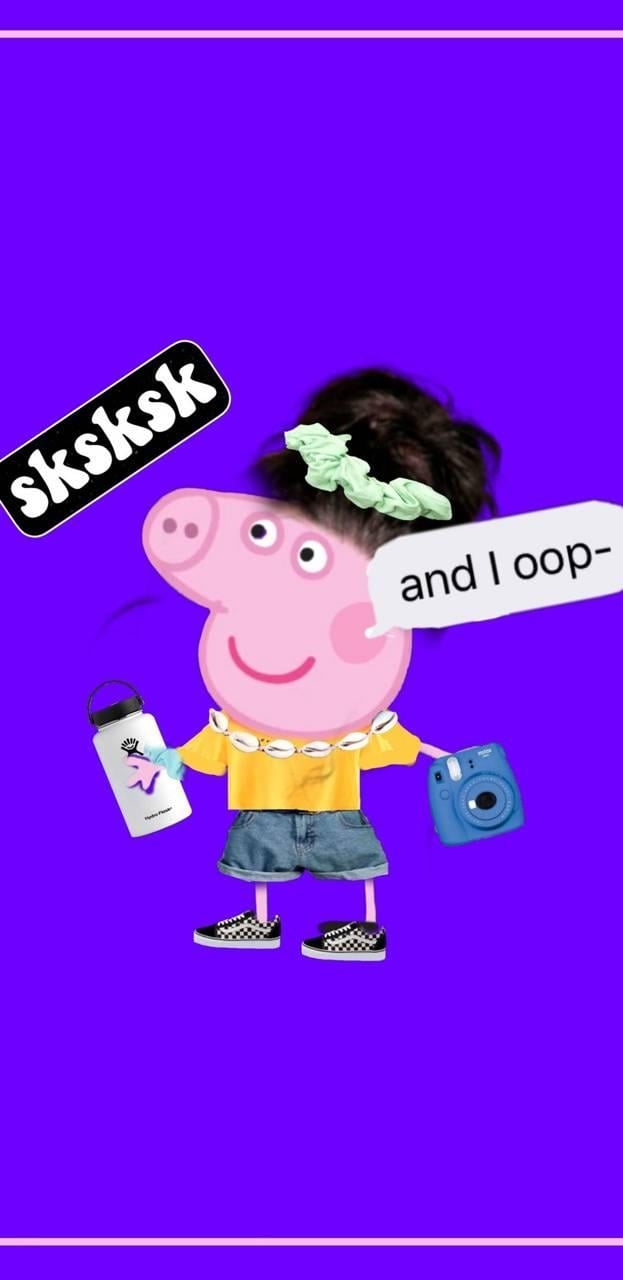630x1280 Peppa Pig VSCO funny wallpaper by.zedge.net, Phone