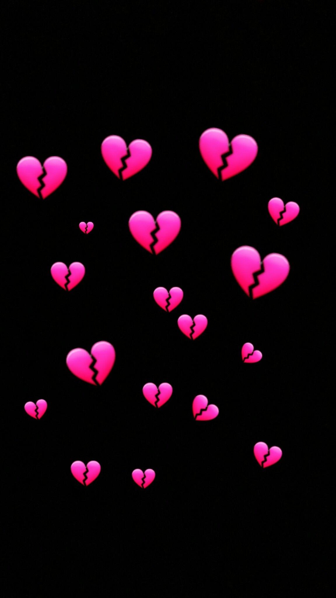 1160x2050 wallpaper heartbroke. Cute emoji wallpaper, Emoji wallpaper, Phone