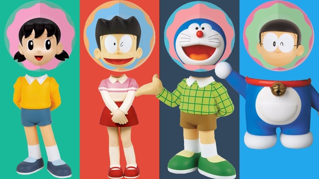 1280x720 Wrong Heads Suneo Honekawa Shizuka Minamoto Doraemon Nobita Finger, Desktop