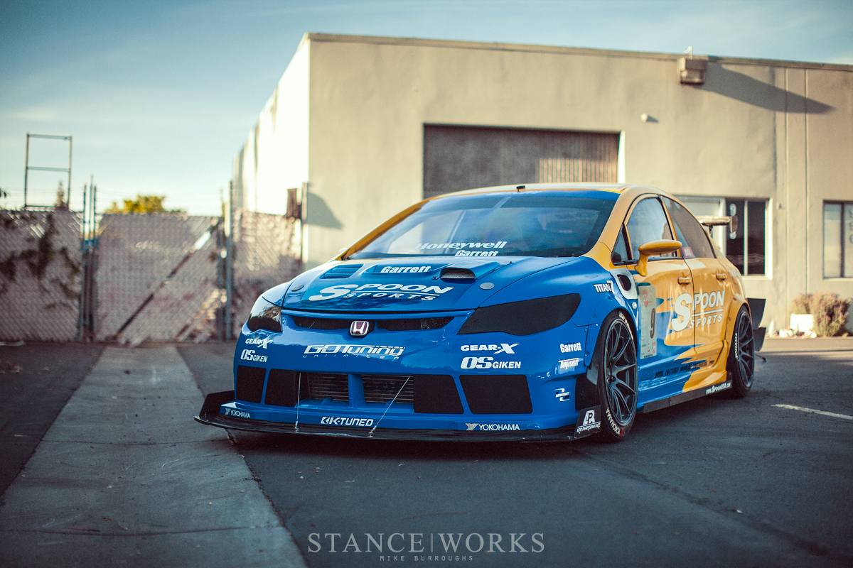 1200x800 Spoon Sports Honda Civic Time Attack, Desktop