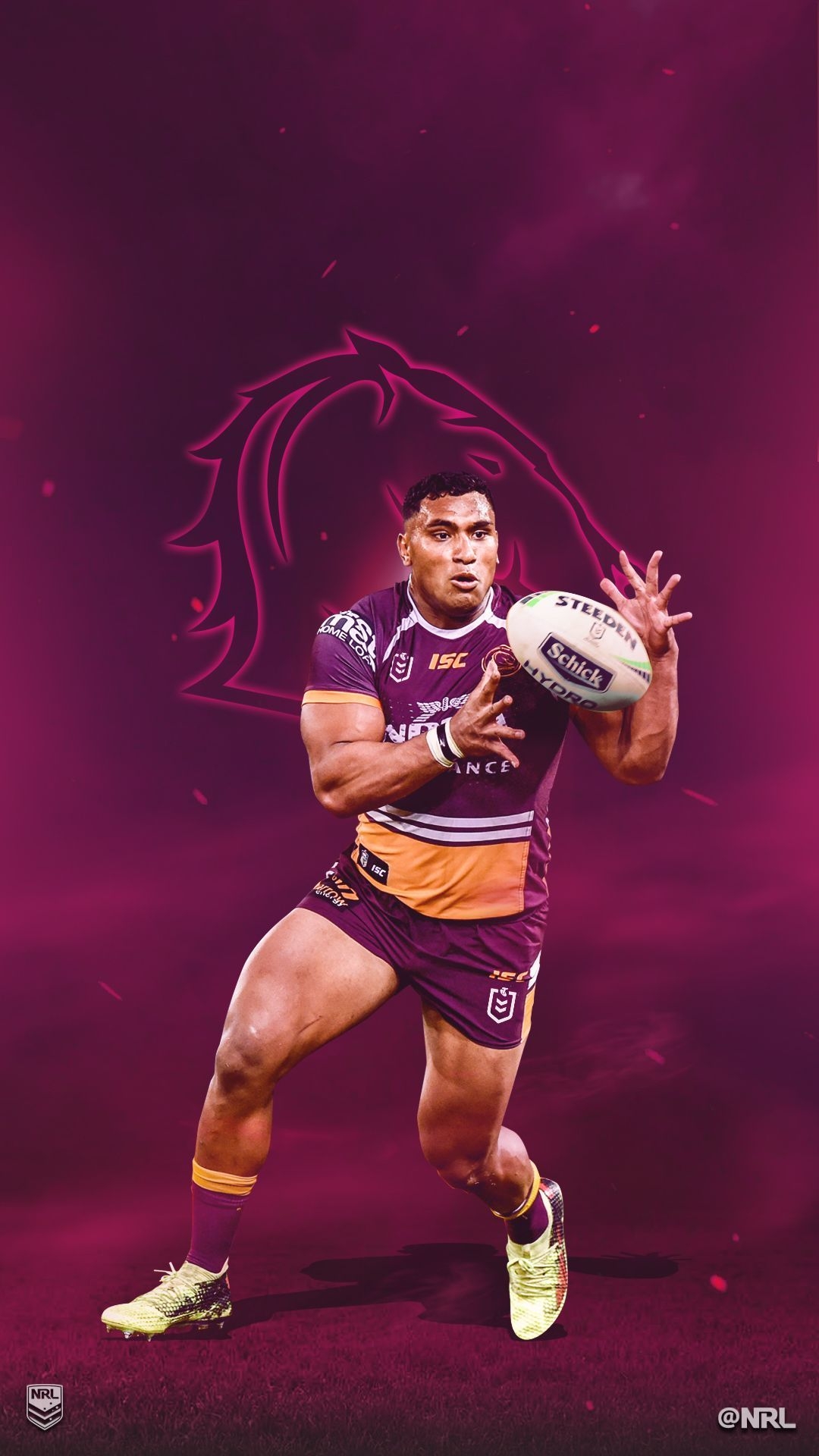 1080x1920 Brisbane broncos. Brisbane broncos, Rugby players, Nrl, Phone