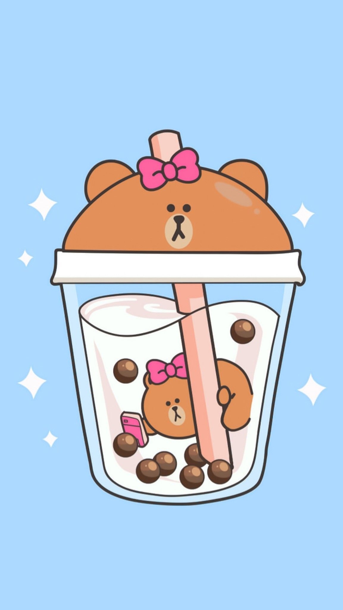 1160x2050 Pin oleh Aekkalisa di Line Friends BG. Kartu lucu, Kartun, Kartu, Phone