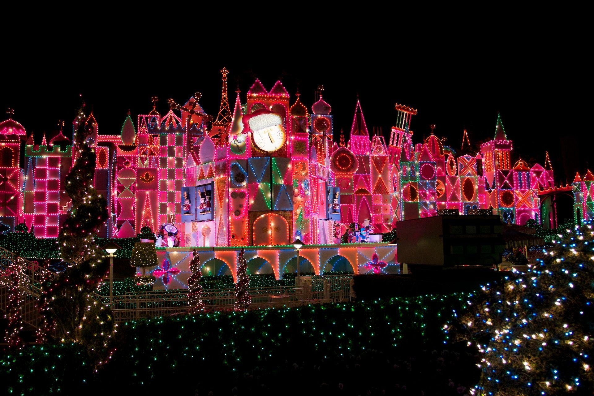 1920x1280 It's a Small World Disneyland Christmas Desktop Wallpaper, Desktop