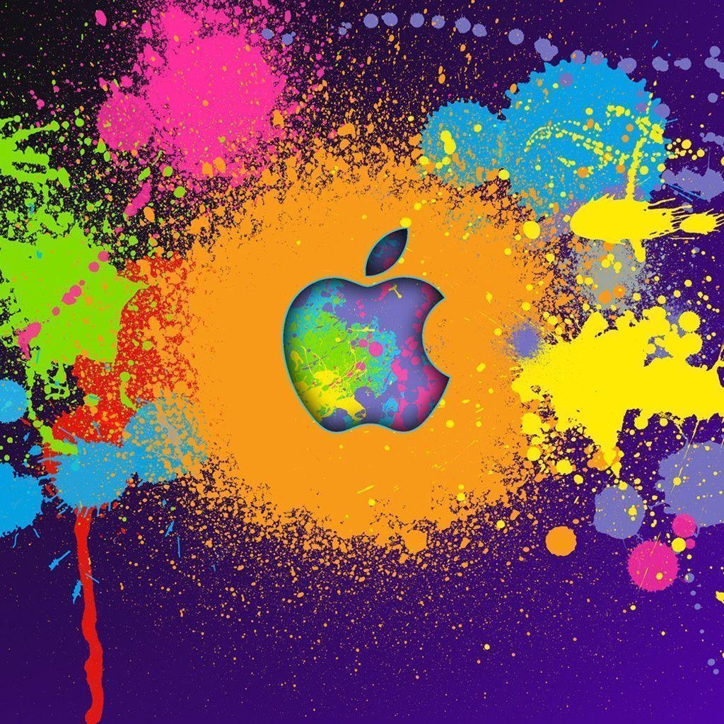 1030x1030 Peace Splatter Paint Background, Phone