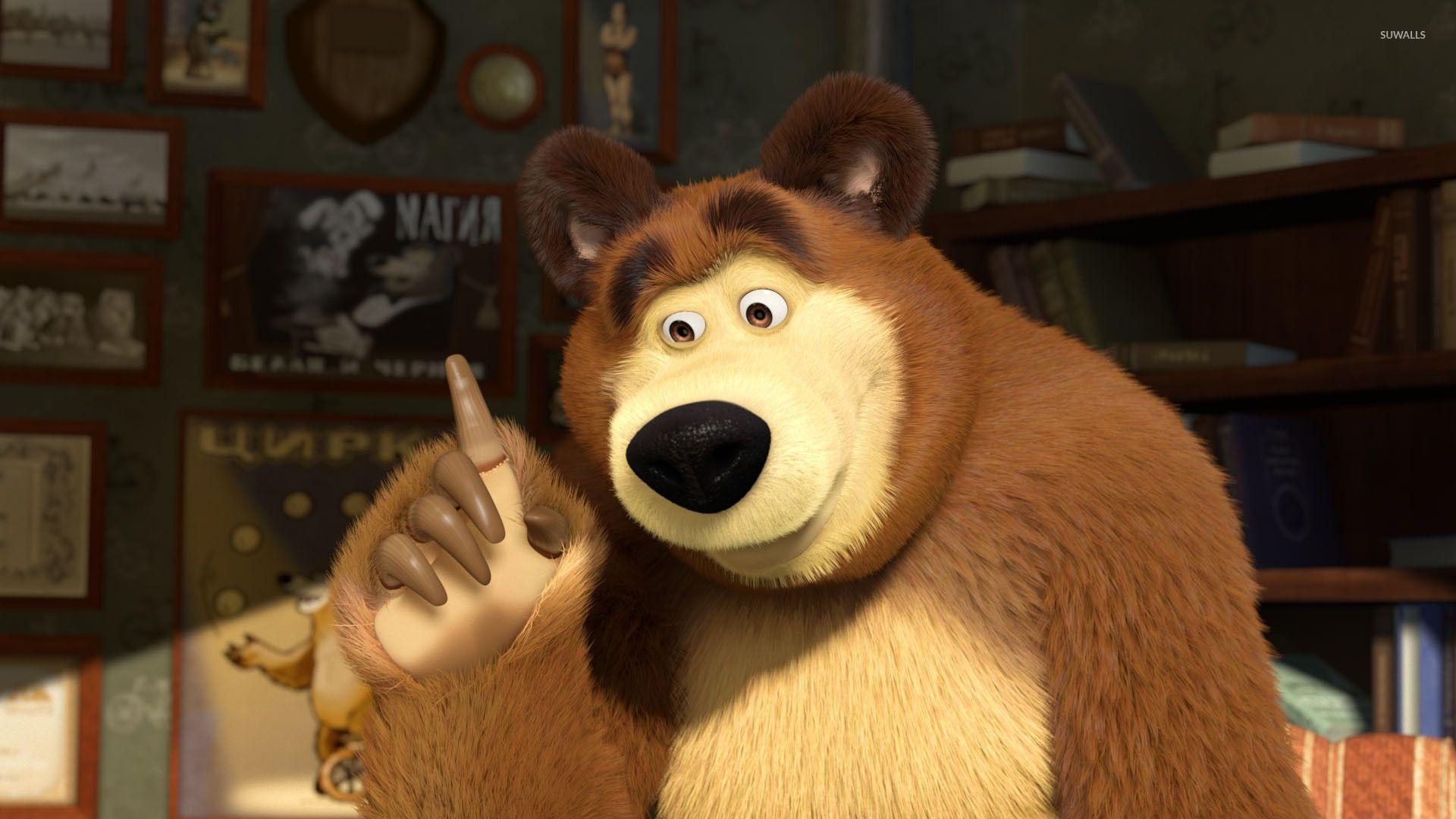 1920x1080 Masha and the Bear [20] wallpaper wallpaper, Desktop