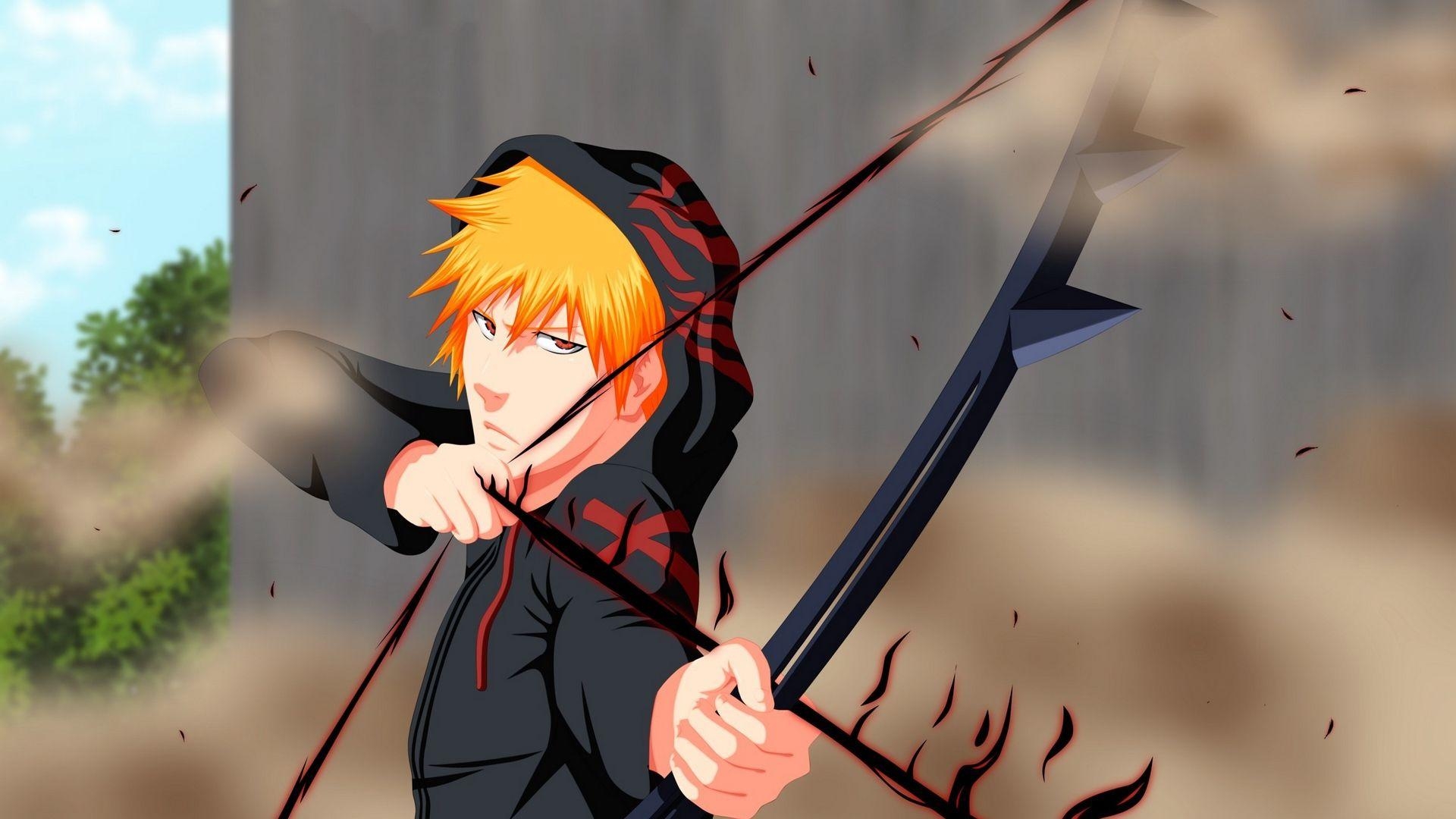 1920x1080 Download wallpaper  bleach, ichigo, kurosaki ichigo, boy, Desktop