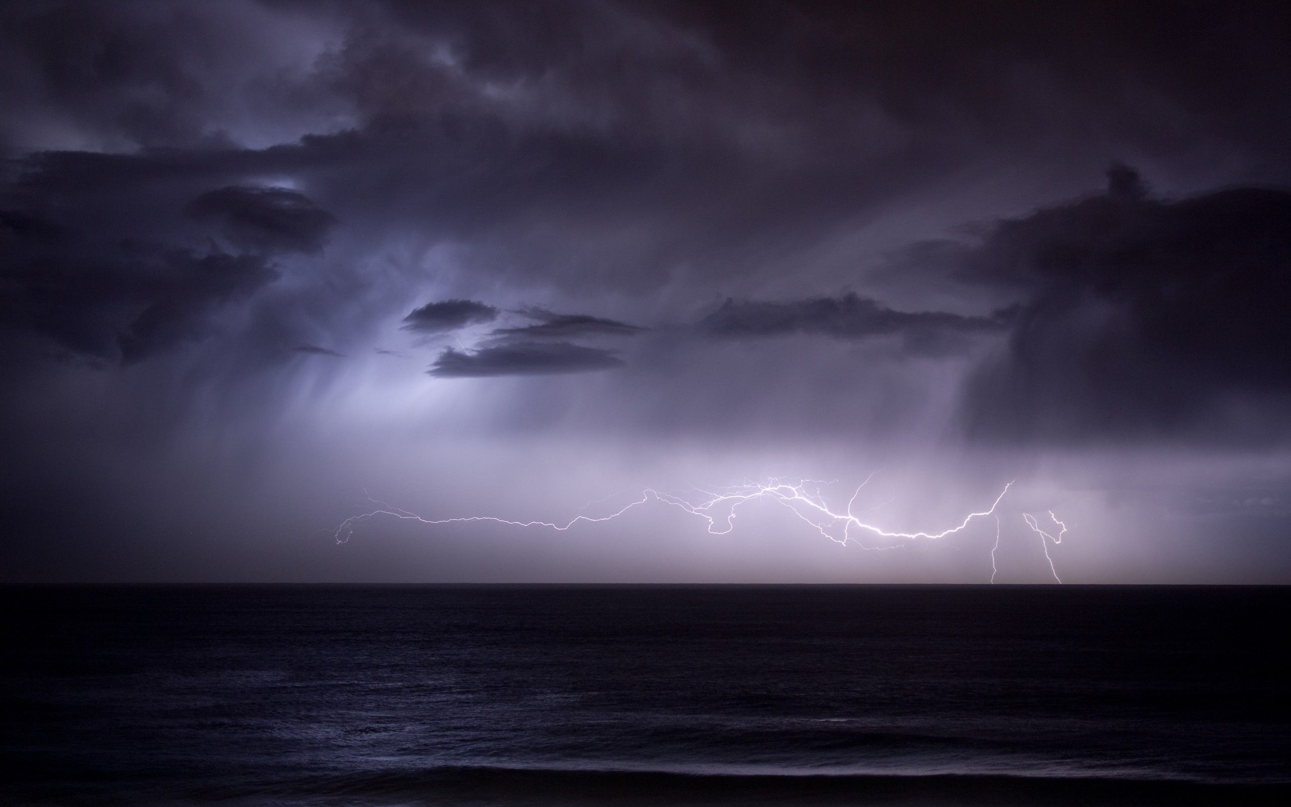 2560x1600 Ocean clouds nature seas dark rain storm wallpaperx1600, Desktop