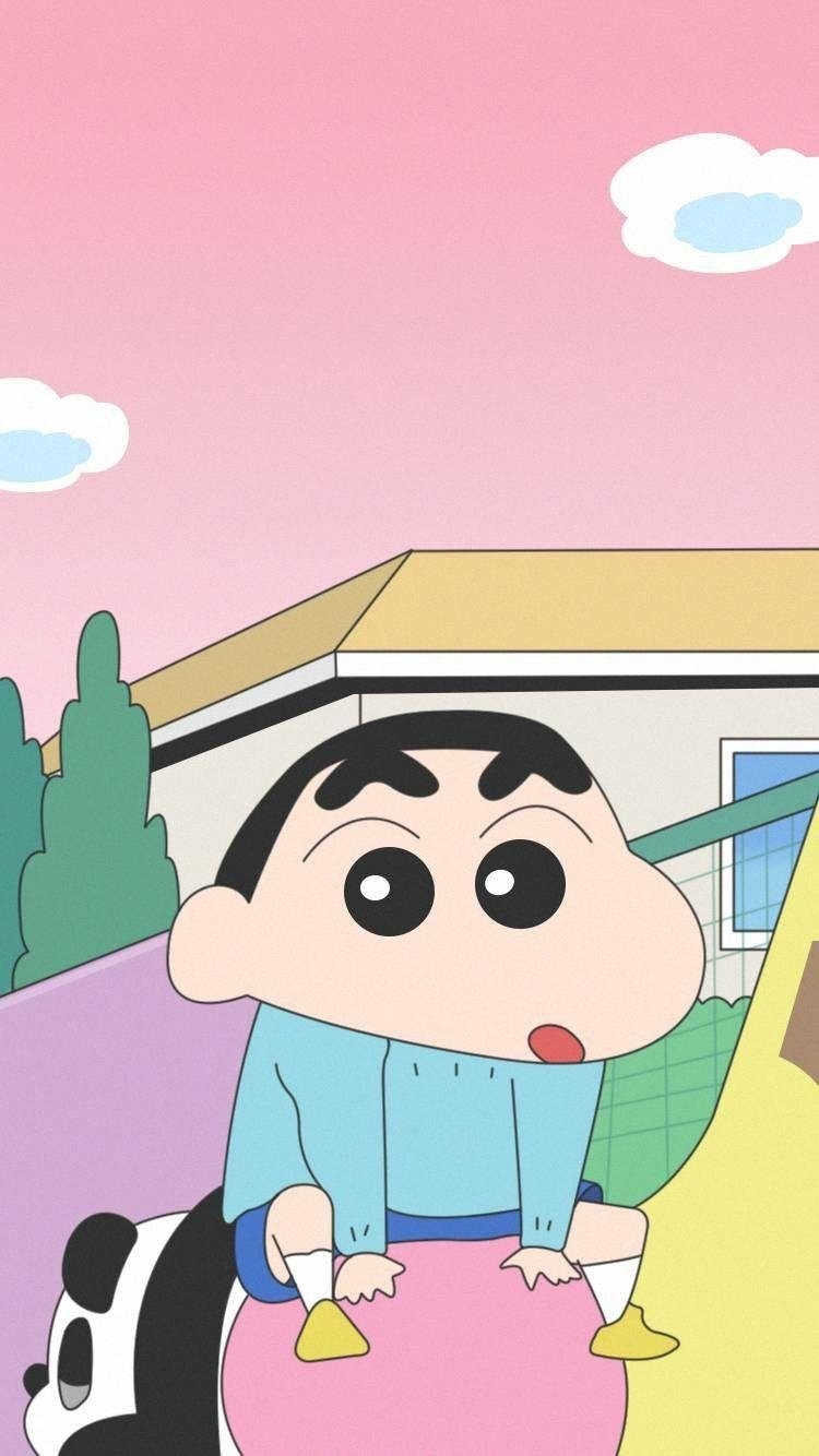 750x1340 Cartoon crayon shin chan Wallpaper Download, Phone