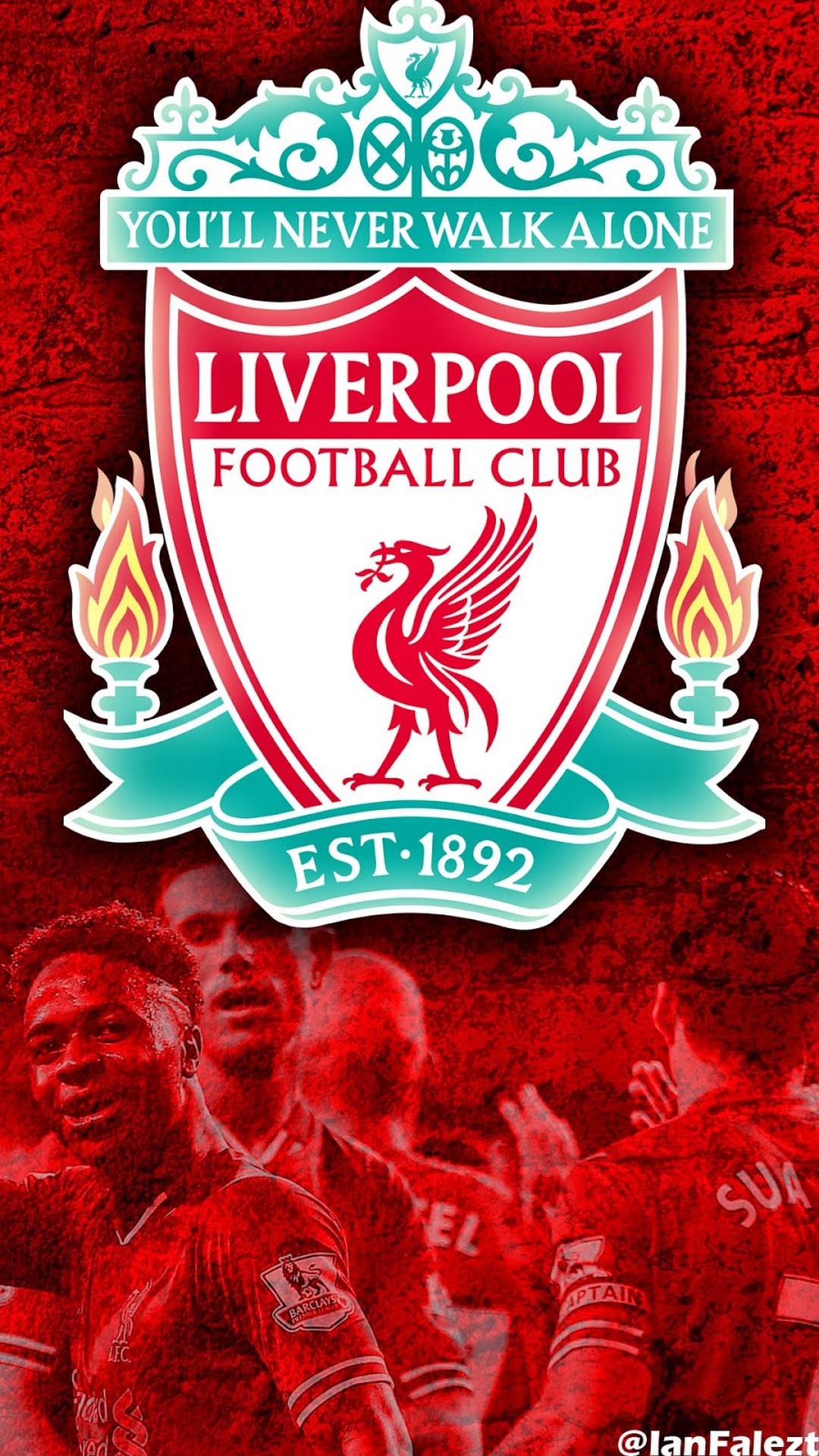 1080x1920 Mobile Wallpaper Liverpool 3D iPhone Wallpaper, Phone