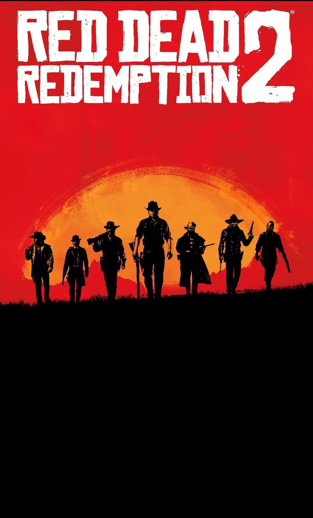 1080x1790 Made a RDR2 mobile wallpaper for you guys. gaming. Red, Phone