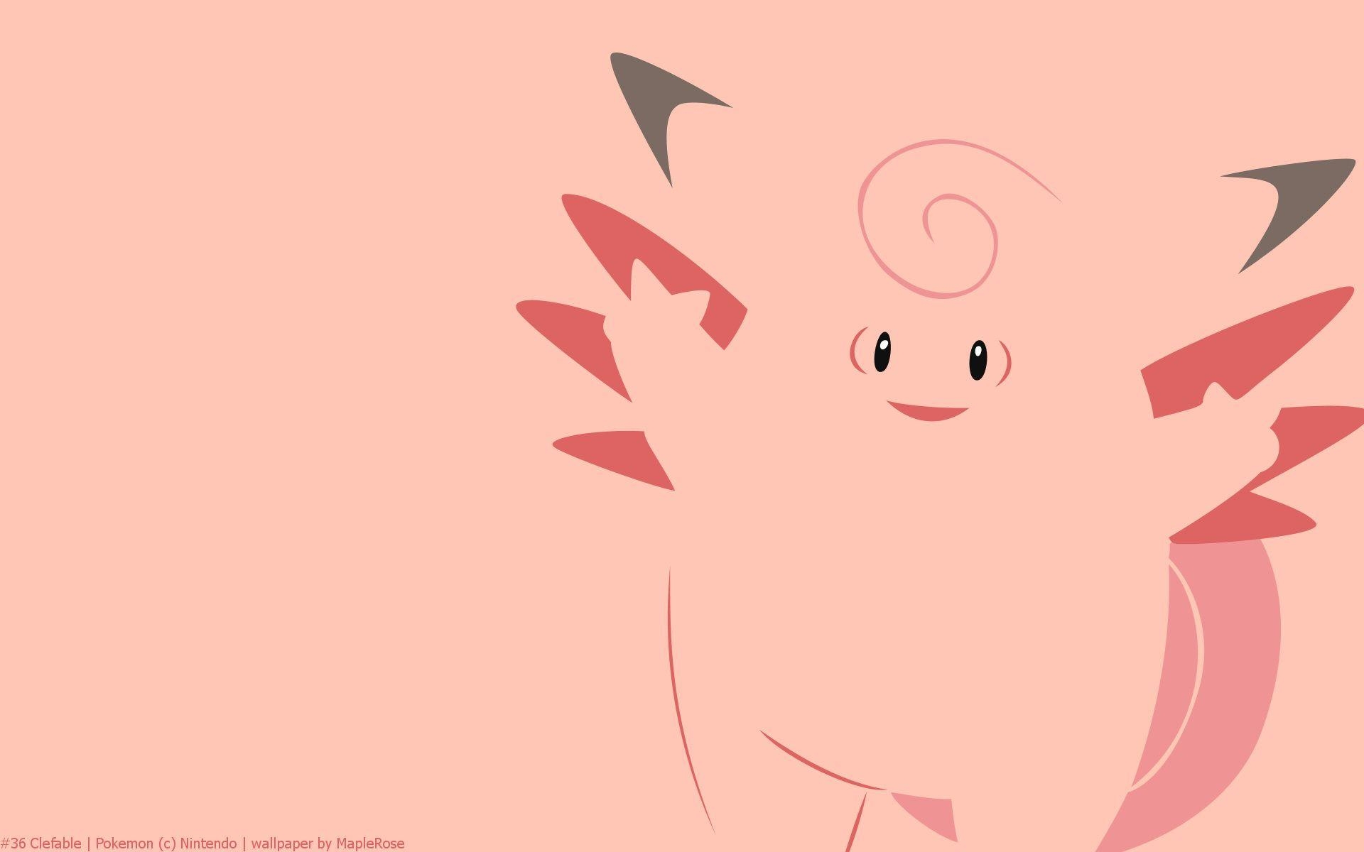 1920x1200 Clefable Pokemon HD Wallpaper HD wallpaper, iPhone, Desktop