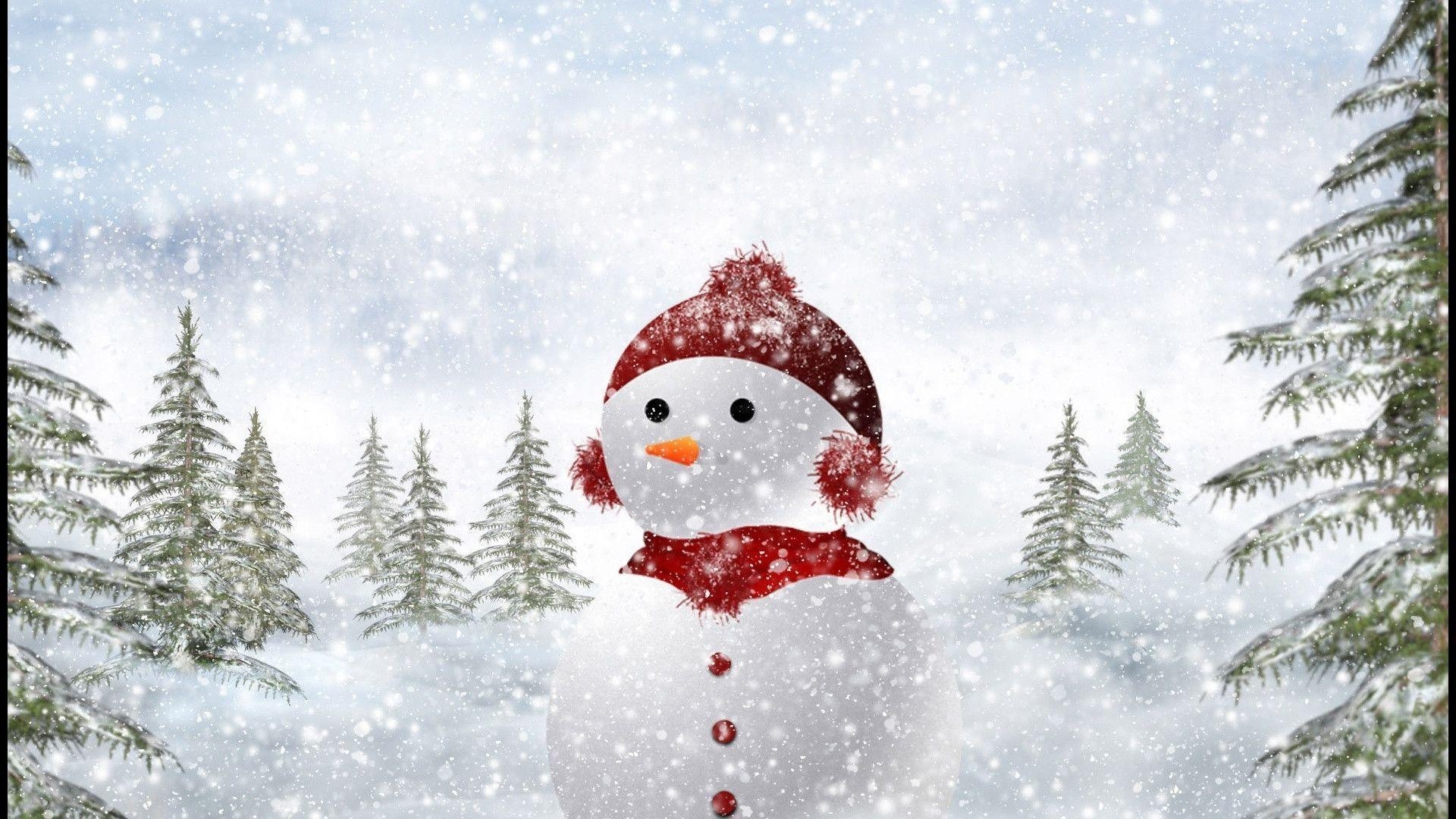 1920x1080 christmas snowman Wallpaper Magazine, Desktop