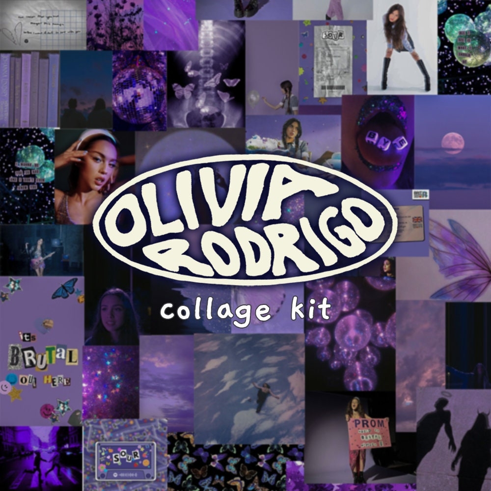 1000x1000 Olivia Rodrigo Wall Collage Kit digital Only, Phone