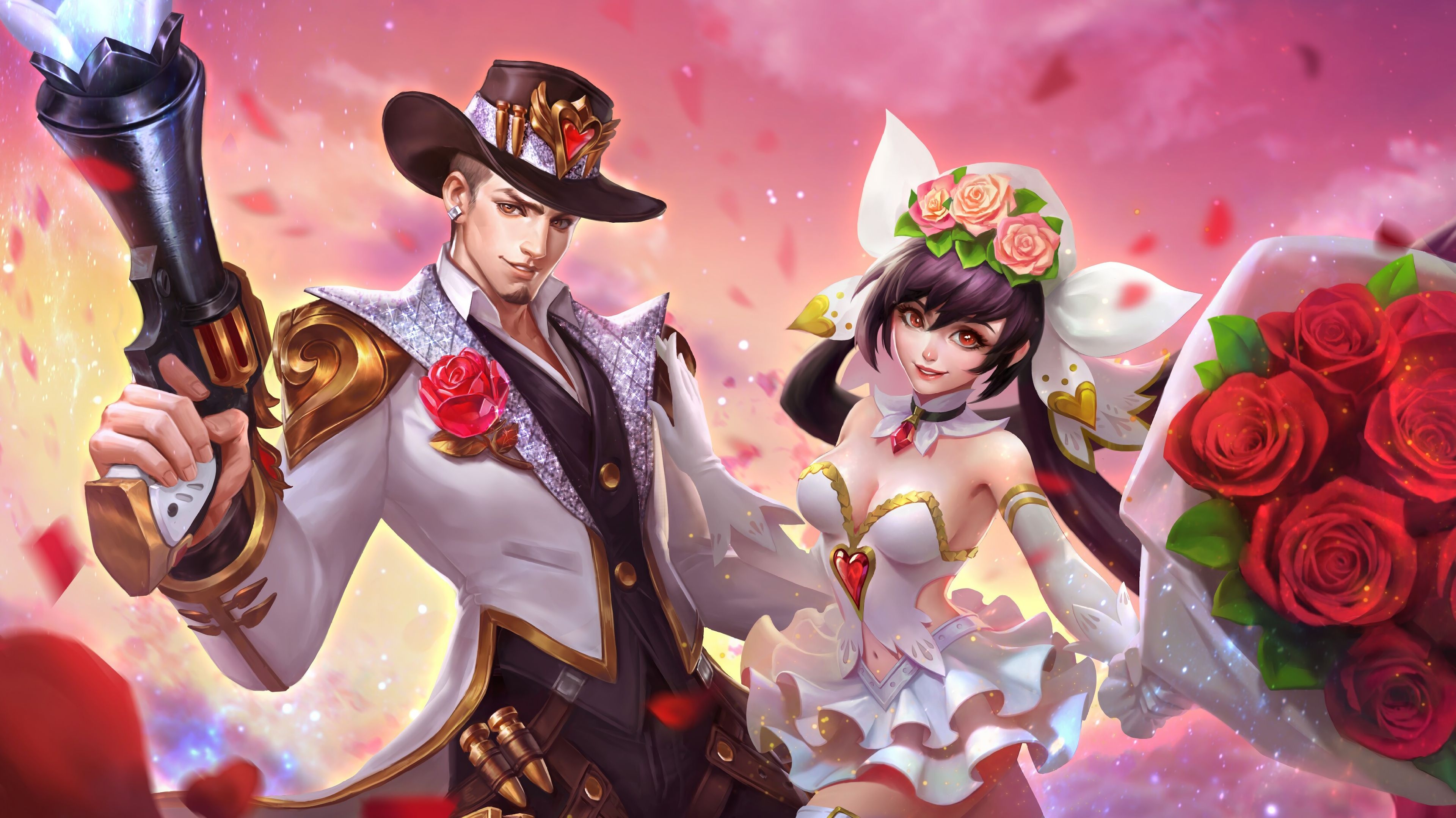 3840x2160 Free download Clint Gun and Roses Layla Cannon and Roses Skins Mobile Legends 4K [] for your Desktop, Mobile & Tablet. Explore Legends Clint Mobile Wallpaper. Legends Clint Mobile, Desktop