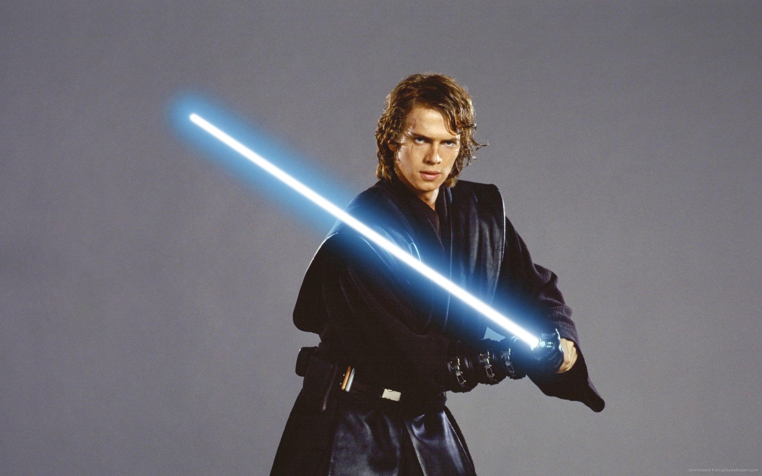 2560x1600 Download  Anakin Skywalker With Jedi Lightsaber Wallpaper, Desktop