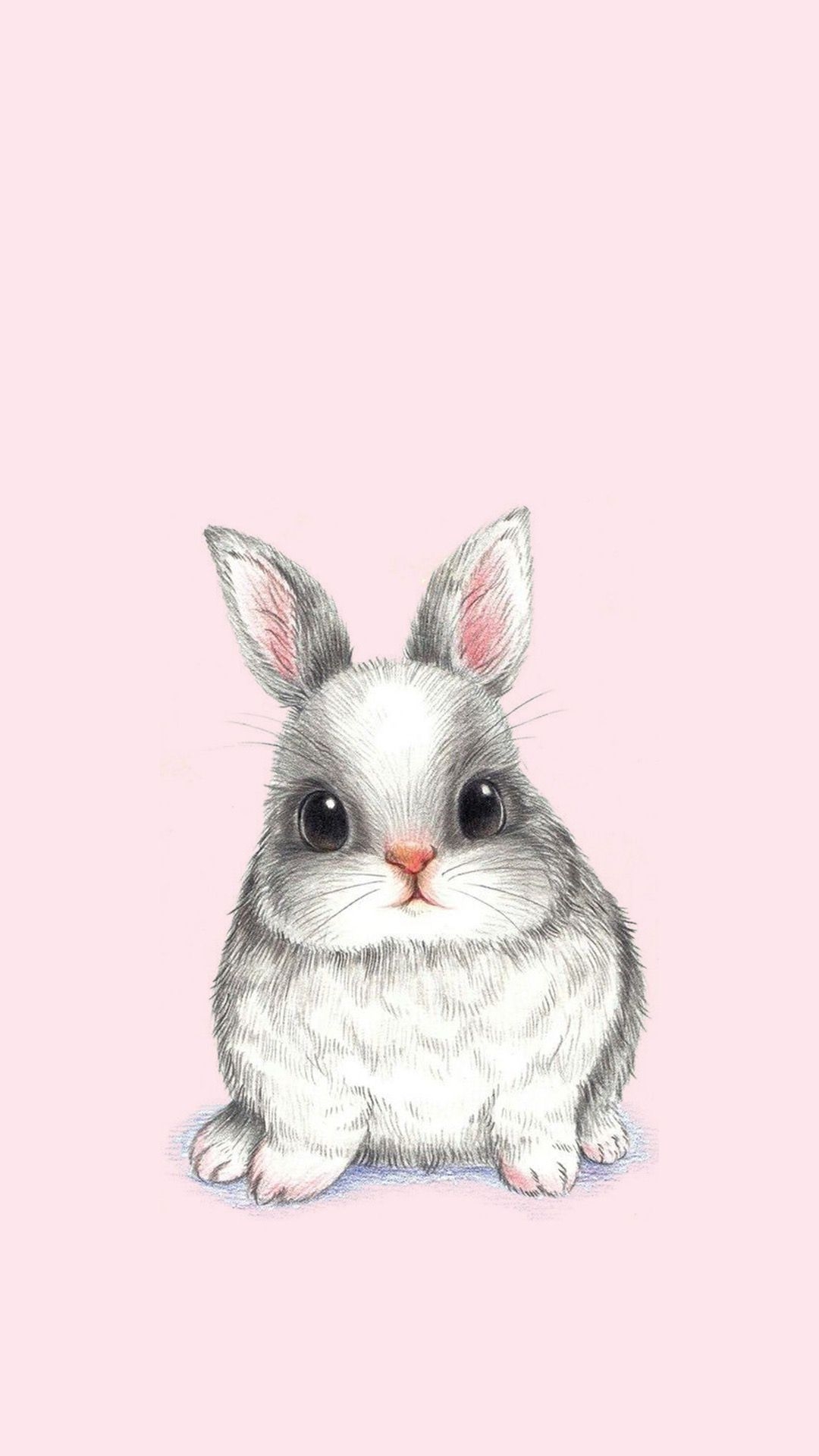 1080x1920 Kawaii Bunny iPhone Wallpaper Free Kawaii Bunny iPhone Background, Phone