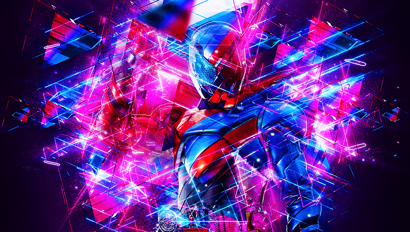 1360x770 Opening kamen rider build full, Desktop