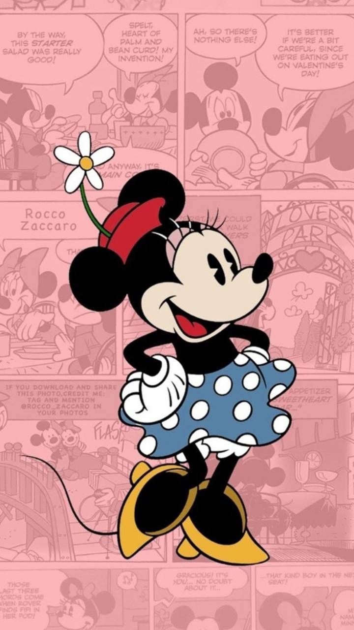 720x1280 Download Minnie Mouse Wallpaper by Iasiay now. Browse millions of. Mickey mouse wallpaper, Mickey mouse wallpaper iphone, Mickey mouse art, Phone