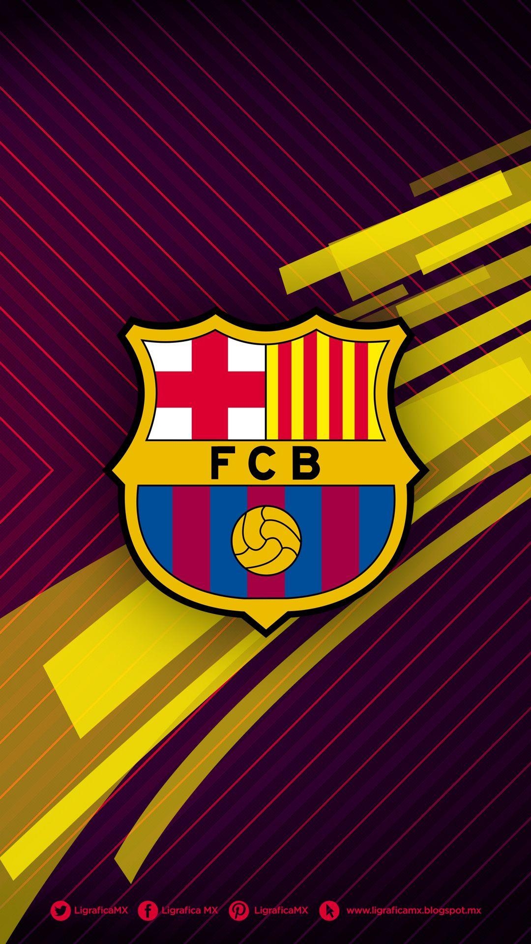 1080x1920 Barcelona Logo iPhone HD Wallpaper, Phone