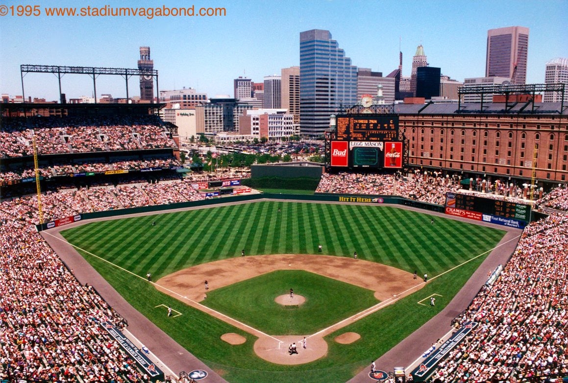 1160x790 Stadium Vagabond No Twitter: Oriole Park At Camden Yards, Baltimore, MD Circa 1995 Of The Baltimore Orioles To Celebrate The Return Of Baseball, Stadium Vagabond Will Feature A Series Of Ballpark, Desktop