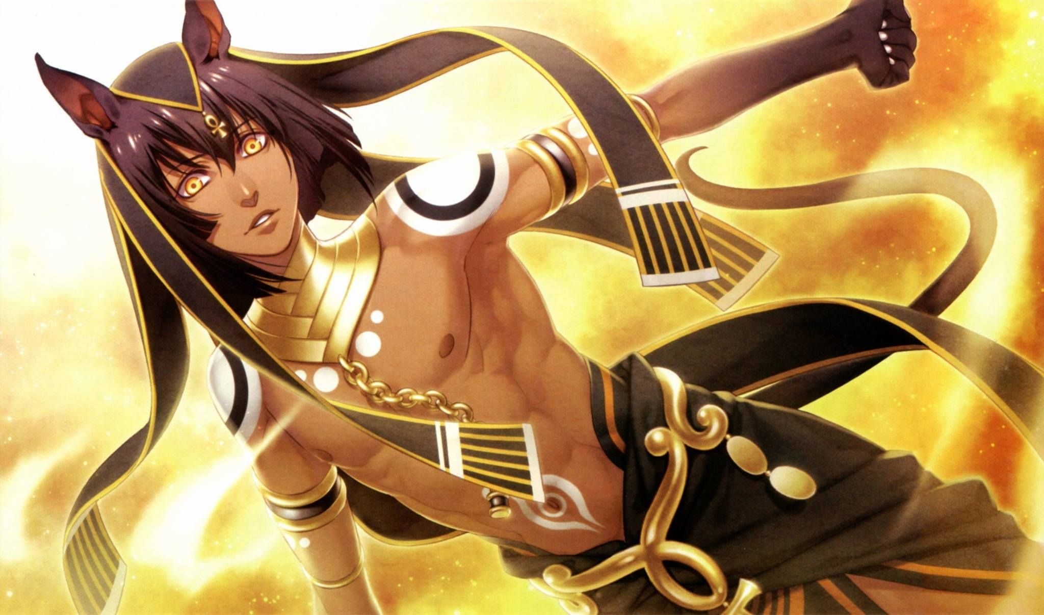 2050x1210 Egyptian Anime Wallpaper Free Egyptian Anime Background, Desktop