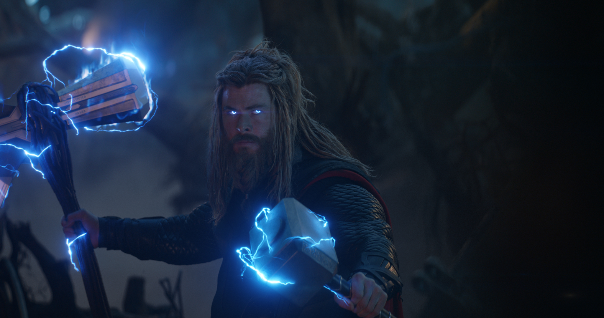 2050x1080 Thor with Stormbreaker and Mjolnir Wallpaper, HD Movies 4K, Desktop