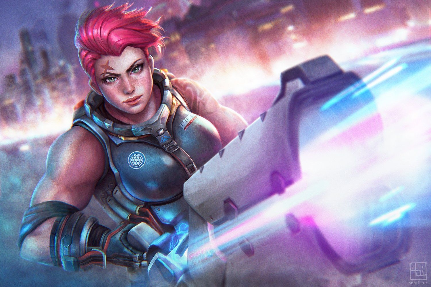 1500x1000 Zarya (Overwatch) HD Wallpaper and Background Image, Desktop