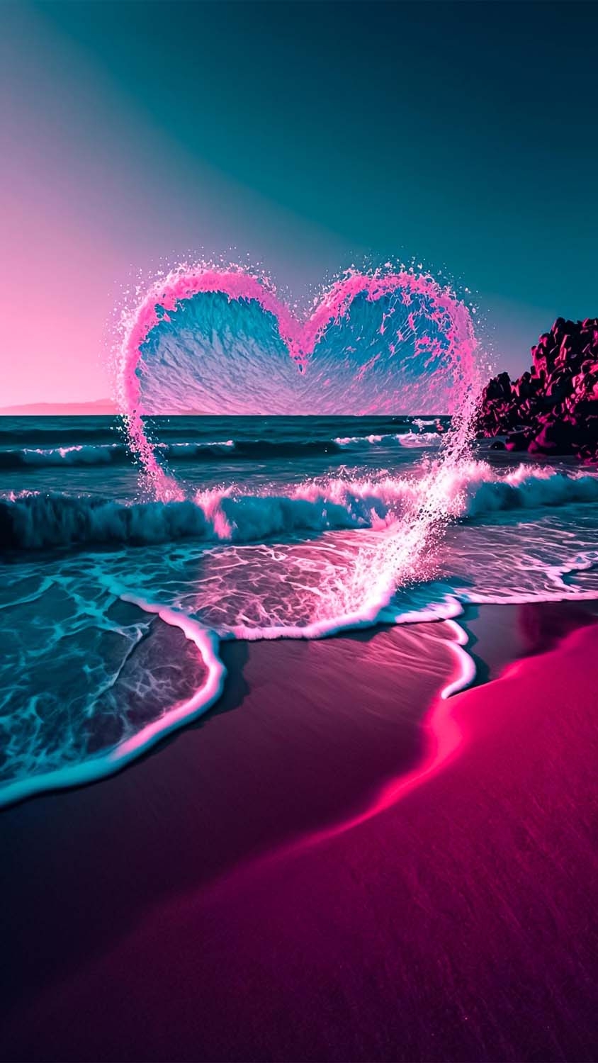 850x1500 Love Beach 4K IPhone Wallpaper HD Wallpaper, iPhone Wallpaper, Phone