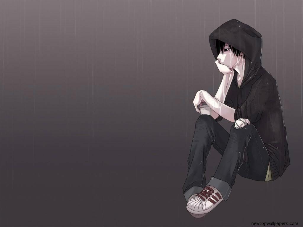 1030x770 Anime Sad Boy HD Wallpaper Lonely Sad Anime Girls And Boys, Desktop