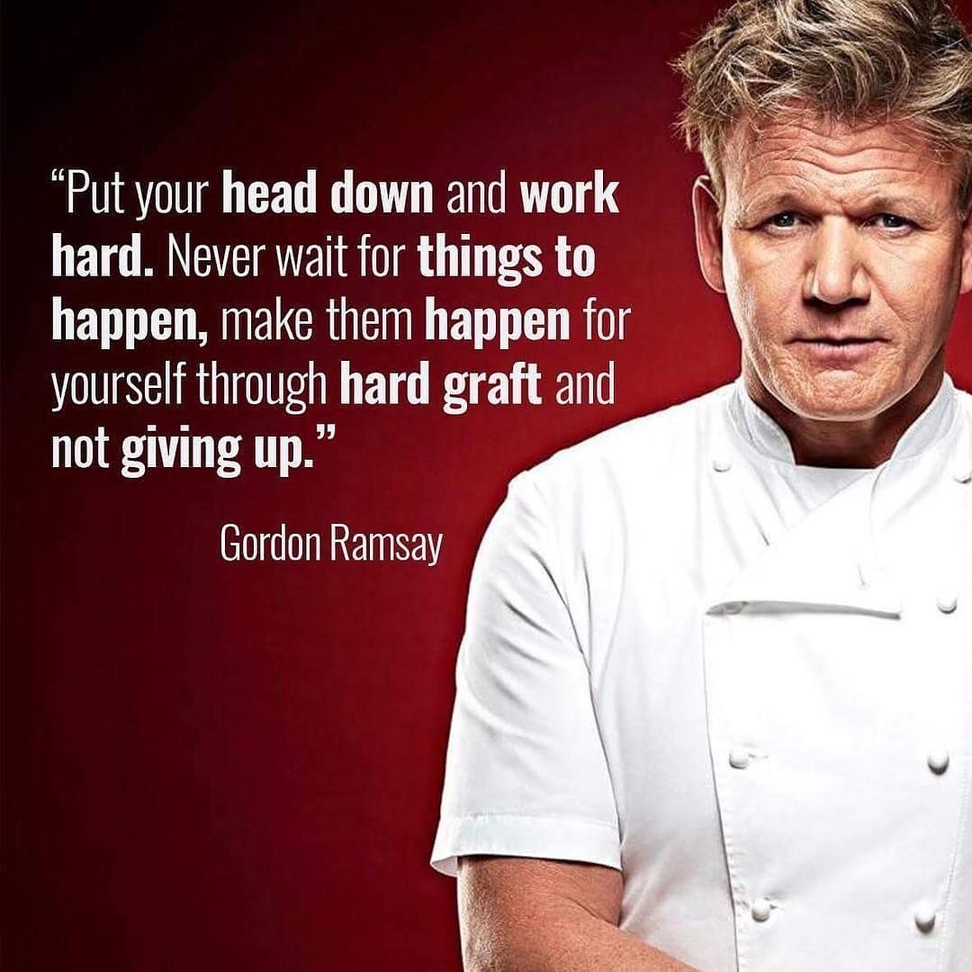 1080x1080 Chef Hard Work Quotes, Phone