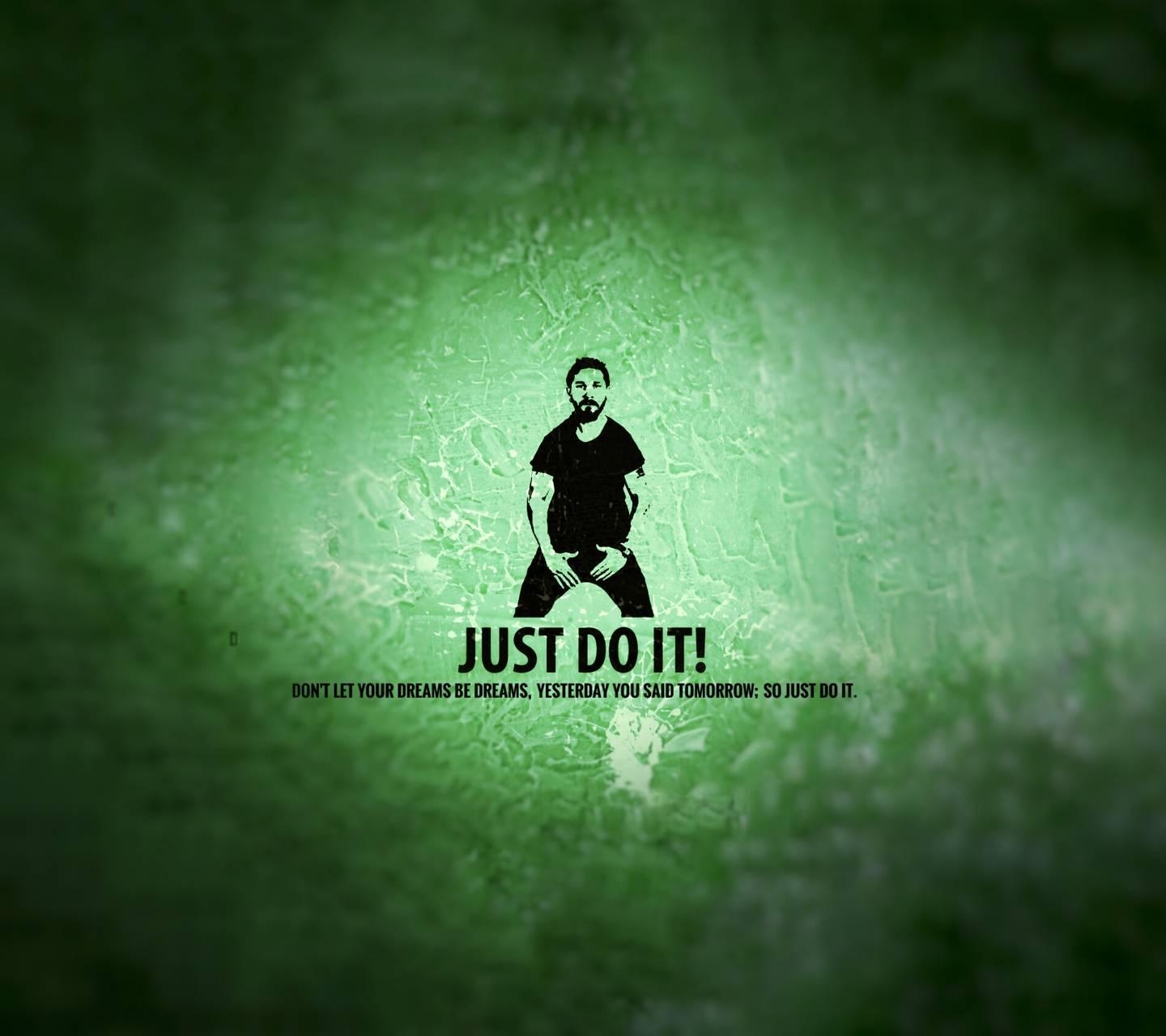 1440x1280 Just Do it x2 wallpaper, Desktop