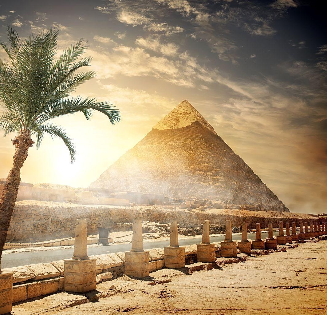 1070x1030 Wallpaper Egypt Cairo Nature Desert Sky Palma Pyramid, Desktop