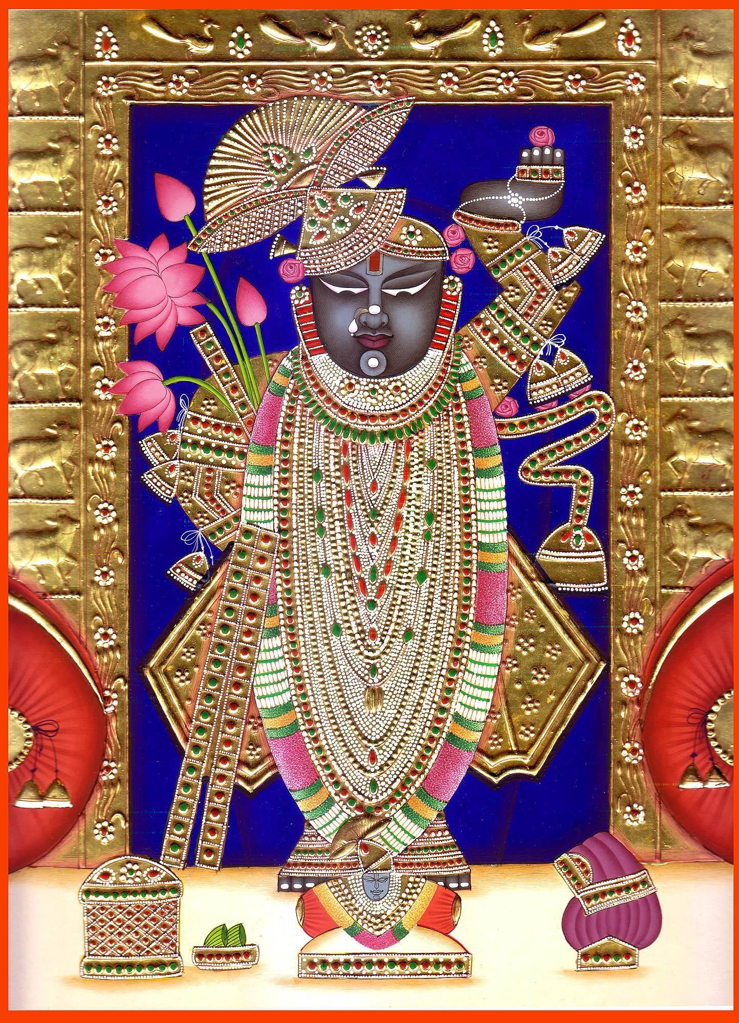 1450x2000 Shrinathji Wallpaper for Android, Phone