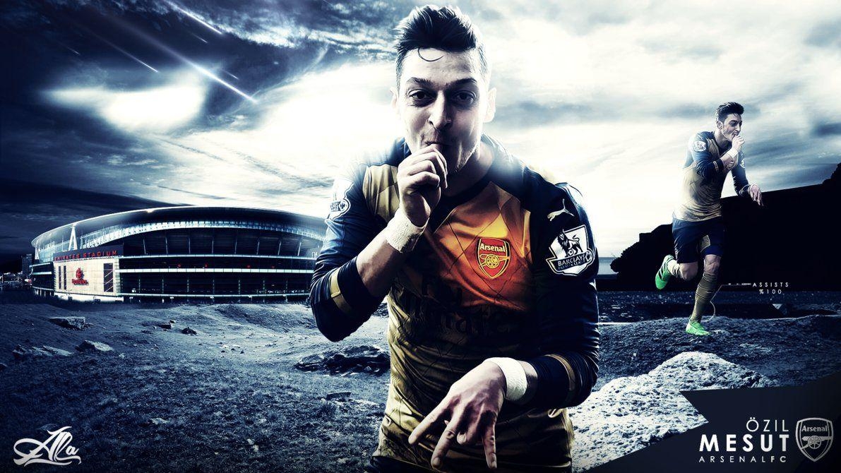 1200x670 Mesut Ozil 15 2016 Wallpaper By Designer Alateewish, Desktop