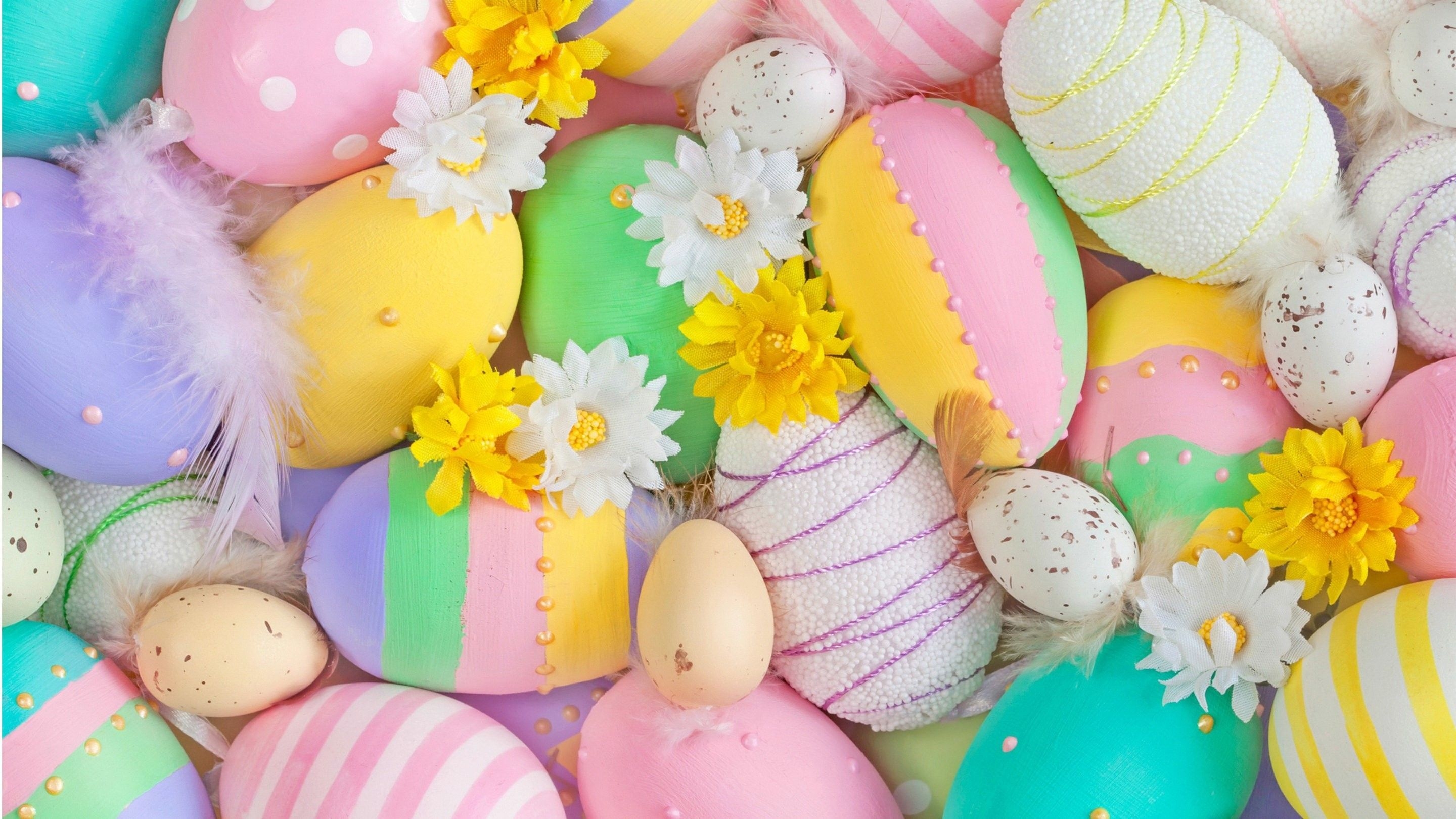 2880x1620 Pastel Easter Egg Wallpaper Free Pastel Easter Egg Background, Desktop