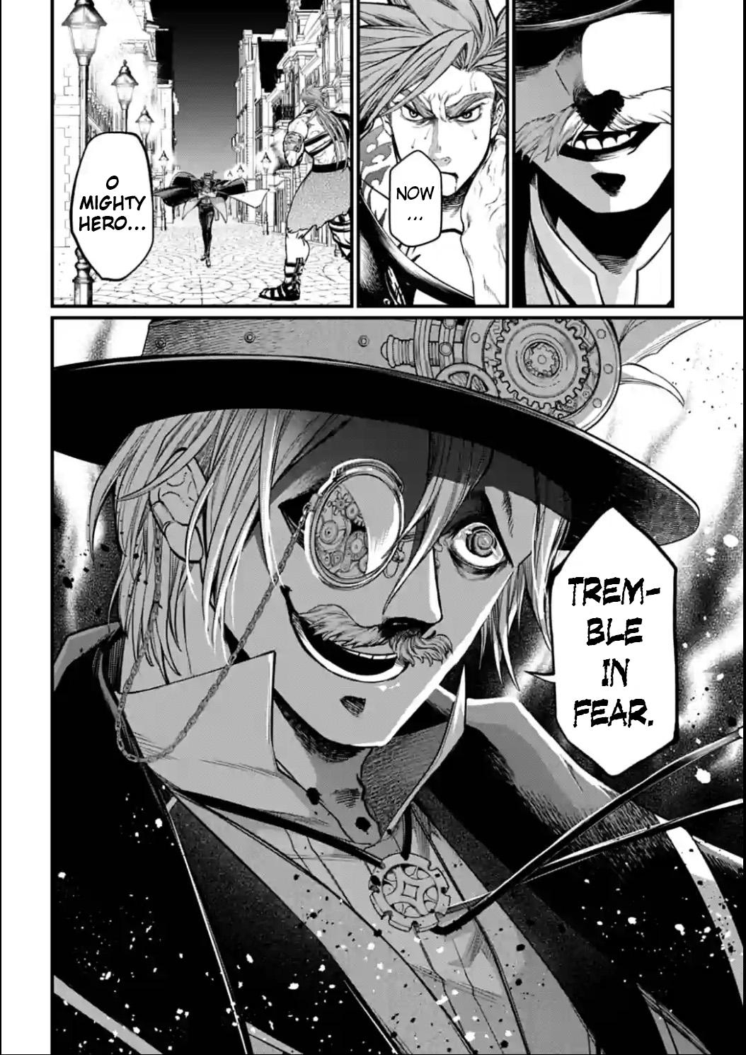 1060x1490 Shonen Salto this new Record of Ragnarok chapter. Jack the Ripper is a master troll, Phone