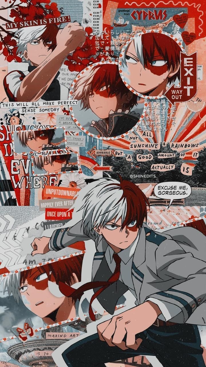 720x1280 Shoto Todoroki♥️♥️,. Aesthetic anime, Cute, Phone