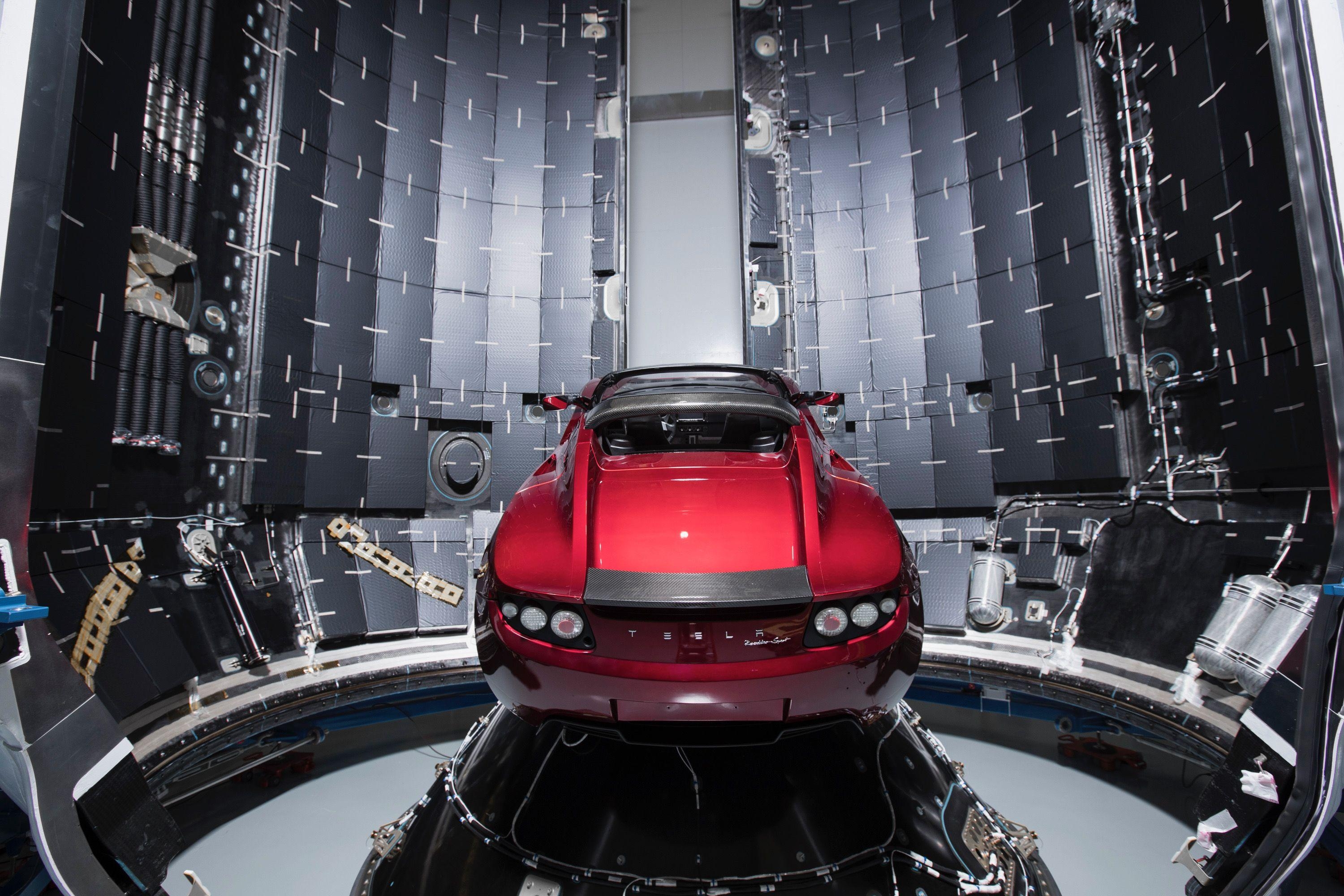 3000x2000 Space X Tesla Roadster Waiting For Space, HD Cars, 4k Wallpaper, Desktop