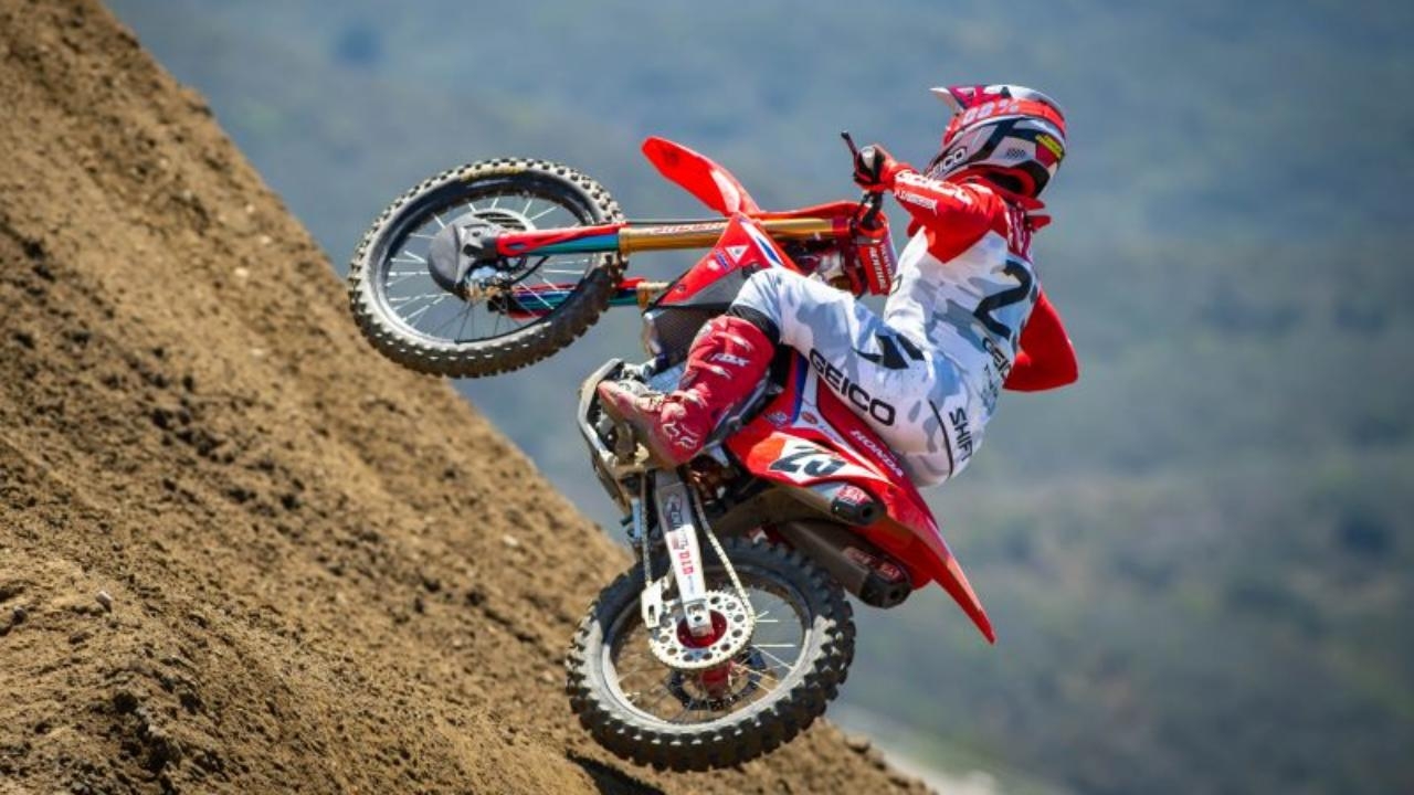 1280x720 Gallery: Chase Sexton on the 450cc Honda, Desktop