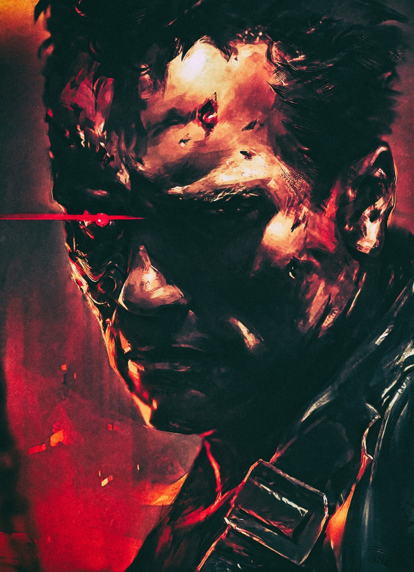 840x1160 Download wallpaper  terminator, Phone