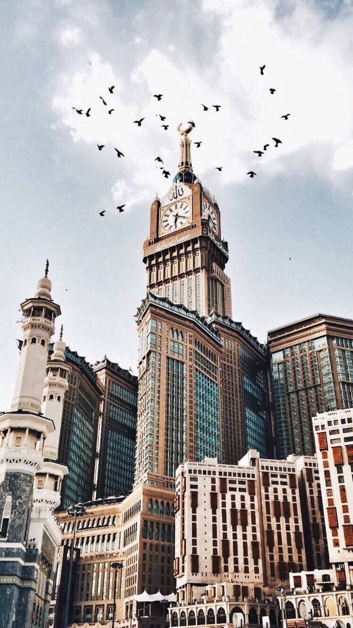 720x1280 Mecca Clock Tower wallpaper, Phone