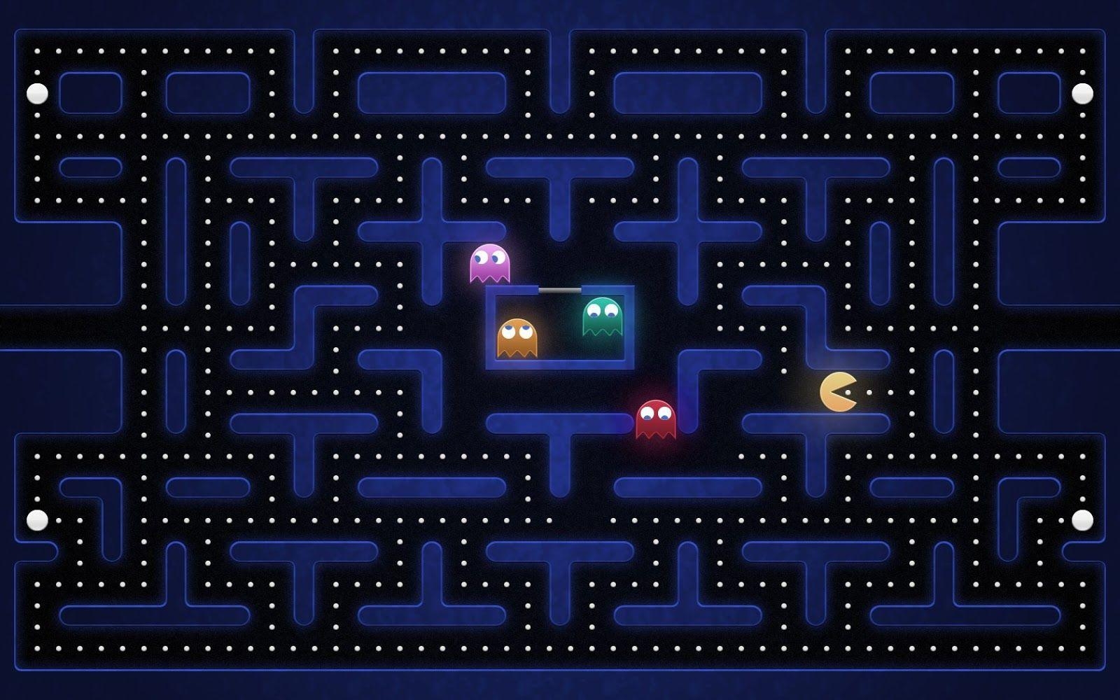 1600x1000 Video Games Pac Man Retro Games, Desktop