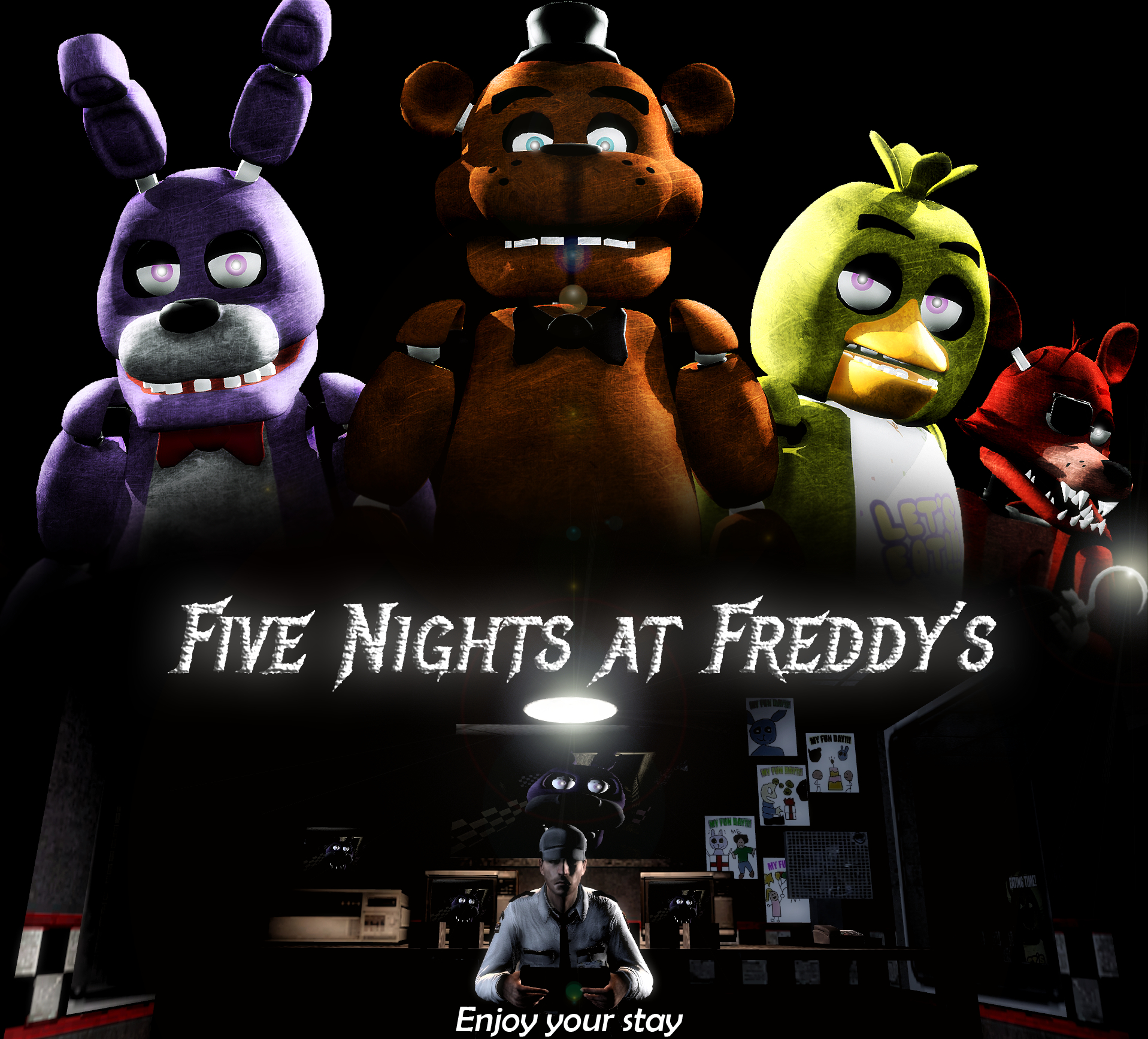 1920x1740 Five Nights at Freddy's Wallpaper Free Five Nights at, Desktop