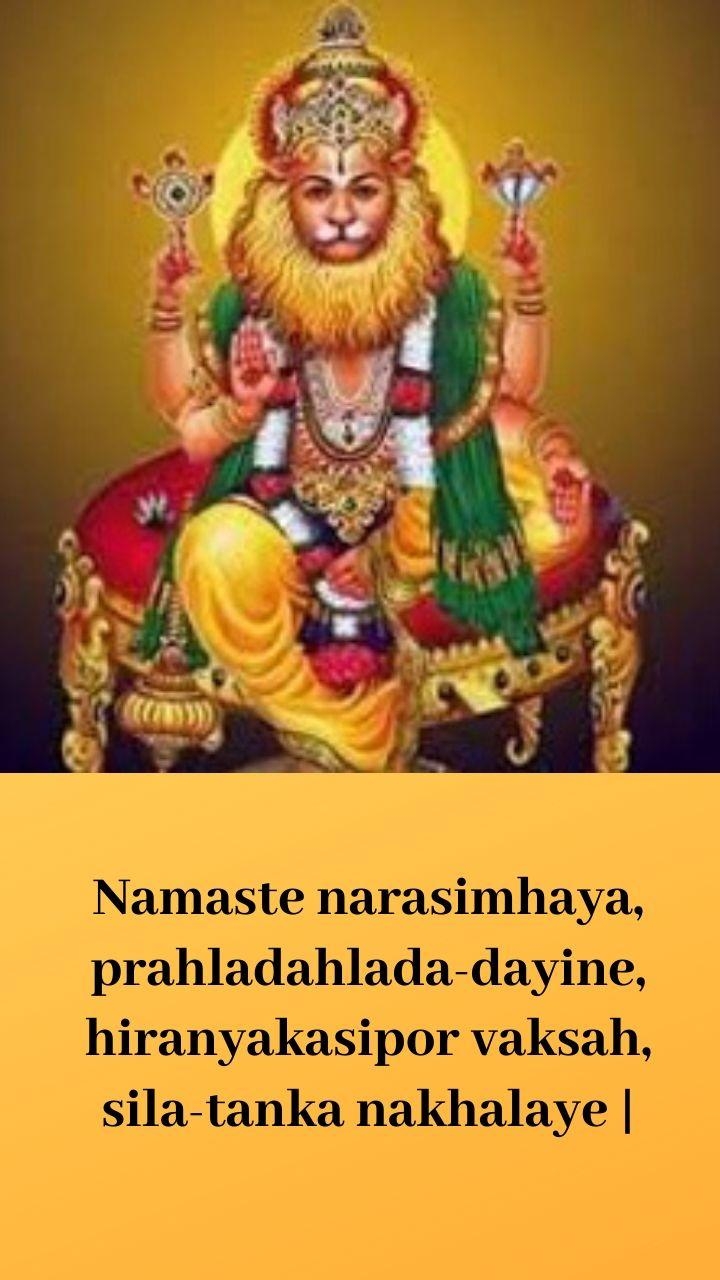 720x1280 Lord Narasimha Miracle Image, Photo, Wallpaper HD 2019. God, Phone