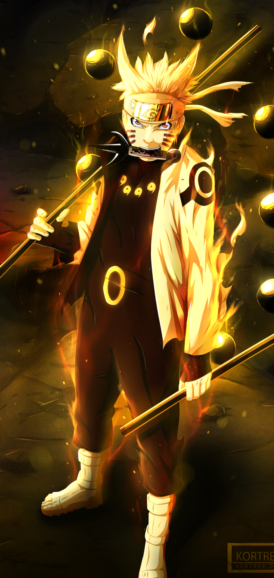 1080x2280 Anime Naruto () Wallpaper, Phone