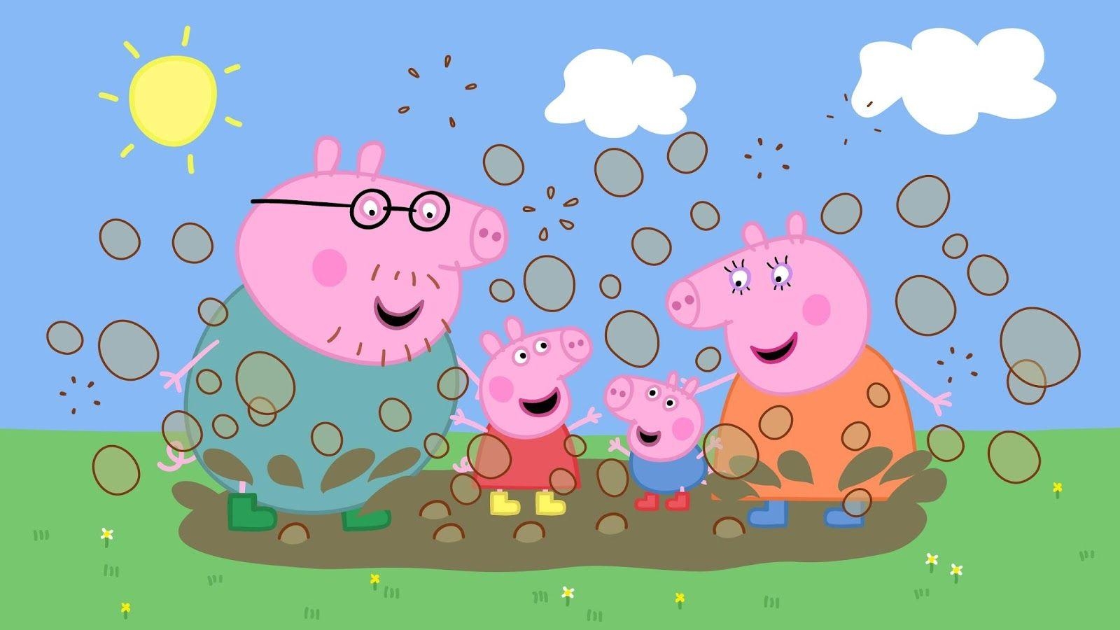 1600x900 Peppa Pig HD Wallpaper. Peppa pig wallpaper, Pig wallpaper, Peppa pig cartoon, Desktop